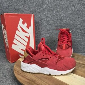 Nike Shoes Womens Size 7 Gym Red Air Huarache Run SD White‎ Gum Suede AA0524-601